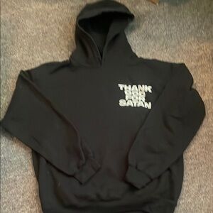 ALF! Thank God For Satan Hoodie sz small